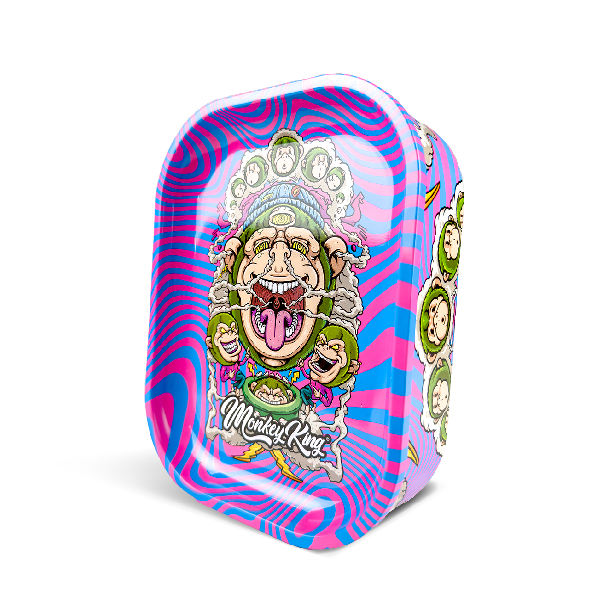 Monkey King Rolling Tray Box: Psychedelic Edition (Single Piece)