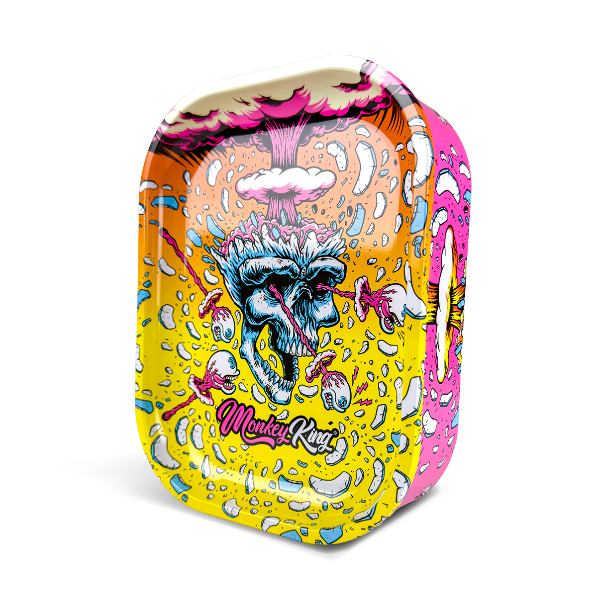 Monkey King Rolling Tray Box: Skulls Edition (Single Piece)