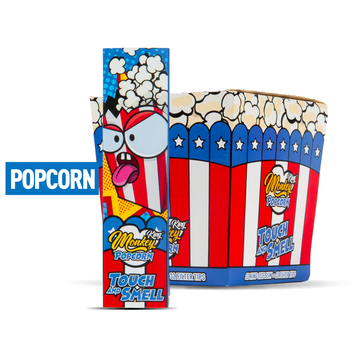 Monkey King Scented Smell Papers: Popcorn (24 Pack)