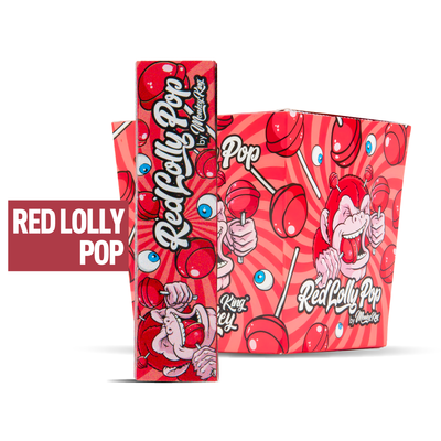 Monkey King Scented Smell Papers: Red Lollipop (24 Pack)