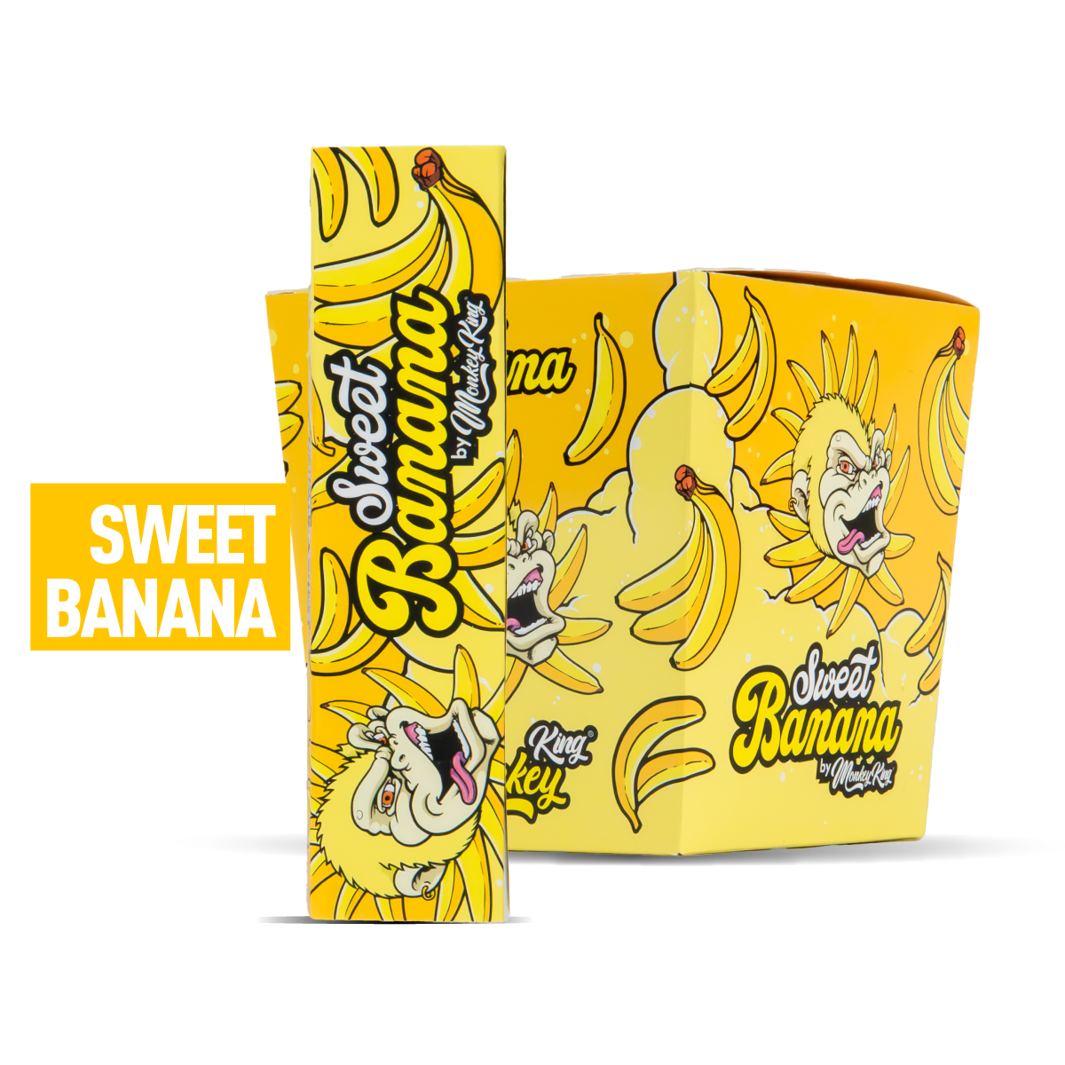 Monkey King Scented Smell Papers: Banana (24 Pack)