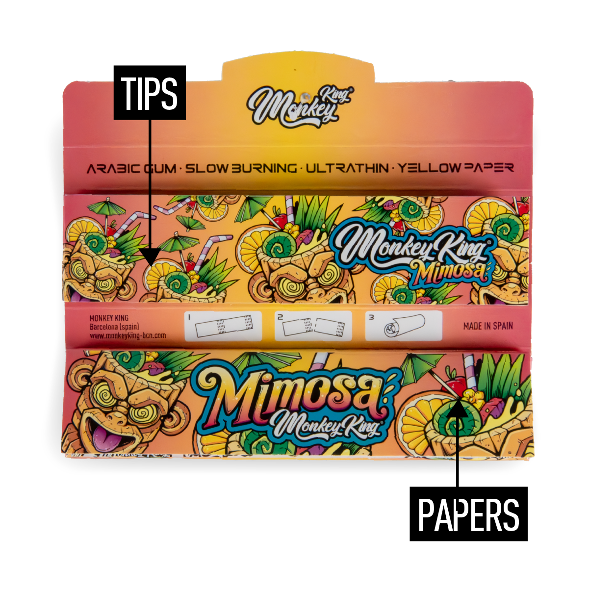 Monkey King Scented Smell Papers: Mimosa (24 Pack)