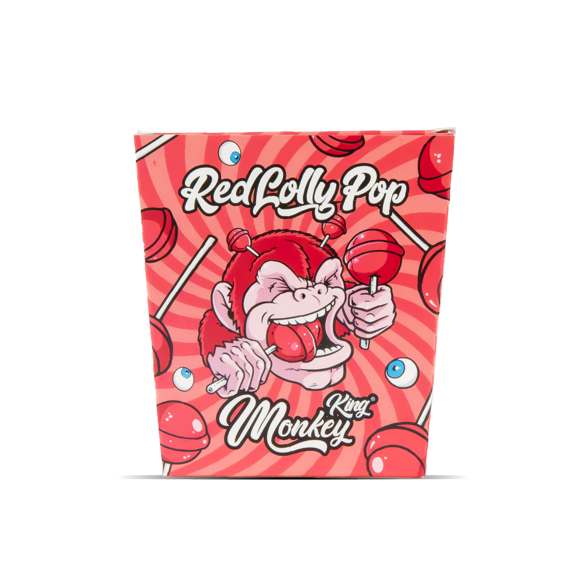 Monkey King Scented Smell Papers: Red Lollipop (24 Pack)