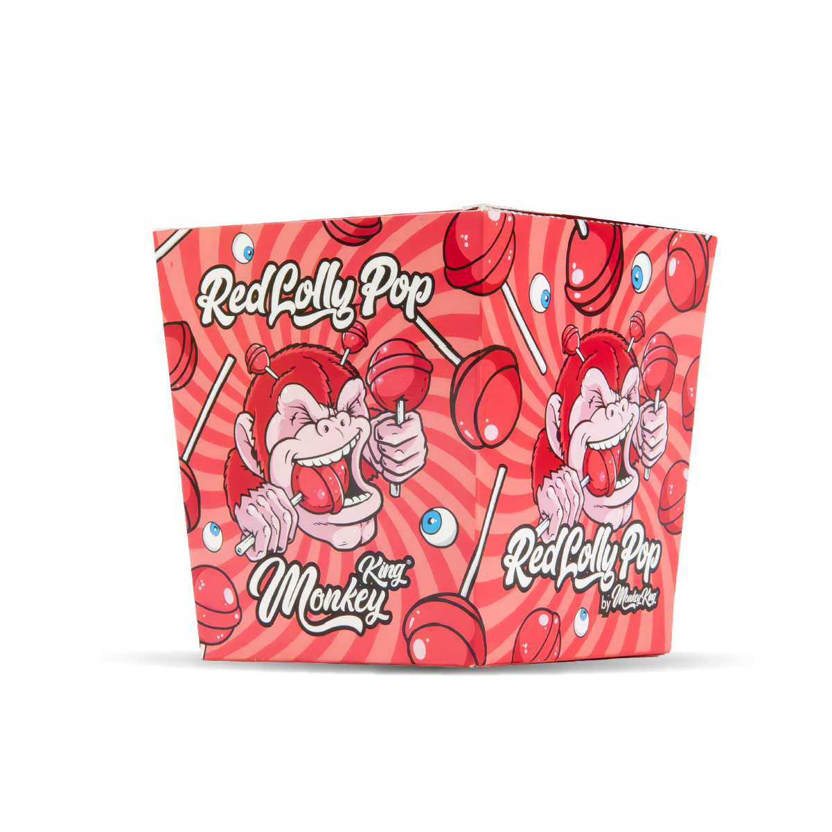 Monkey King Scented Smell Papers: Red Lollipop (24 Pack)
