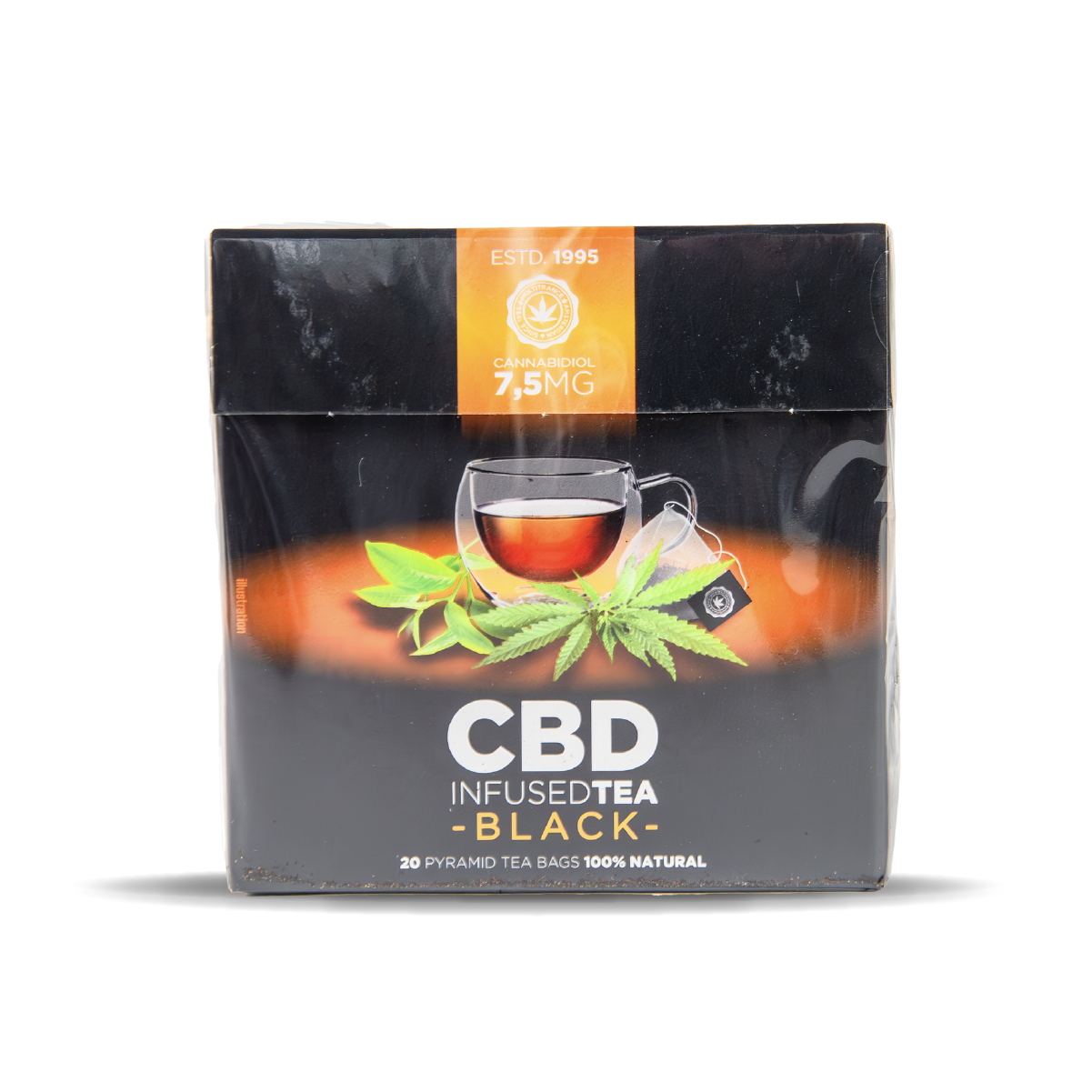 Multitrance Pyramid Cbd Tea Bags Black Tea 150Mg Cbd 150Mg