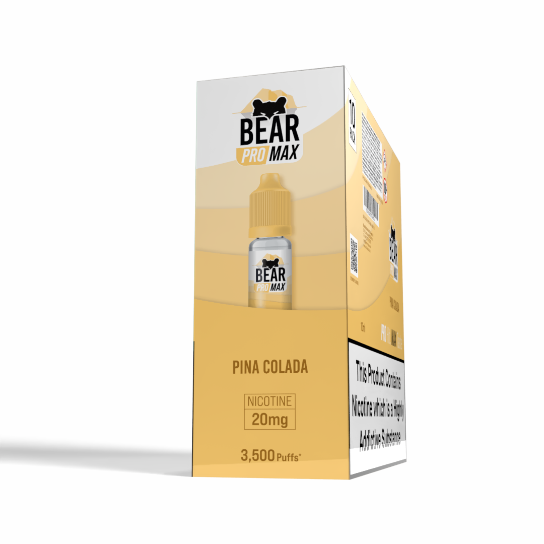 BEAR Pro MAX Salts: Pina Colada - 20mg (10 Pack)