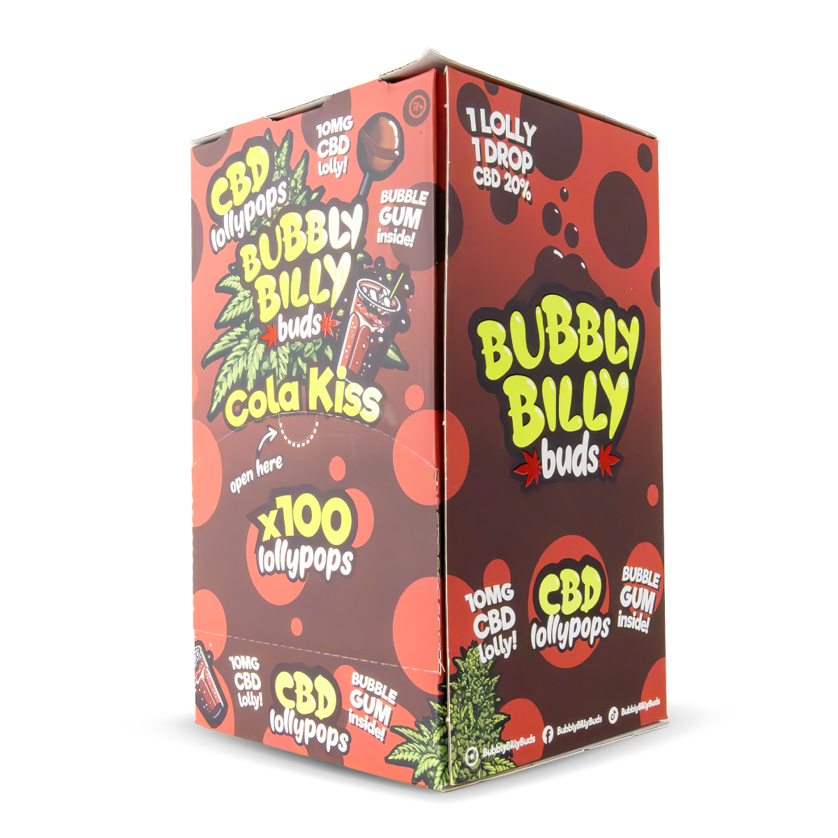 Bubbly Billy Buds Cbd Lollipops Cola Kiss Default Title
