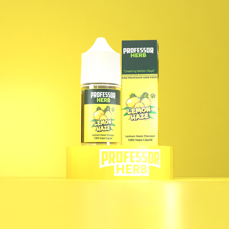 Professor Herb Lemon Haze V2 1000MG CBD E-liquid 30ML (10 x 30ML)