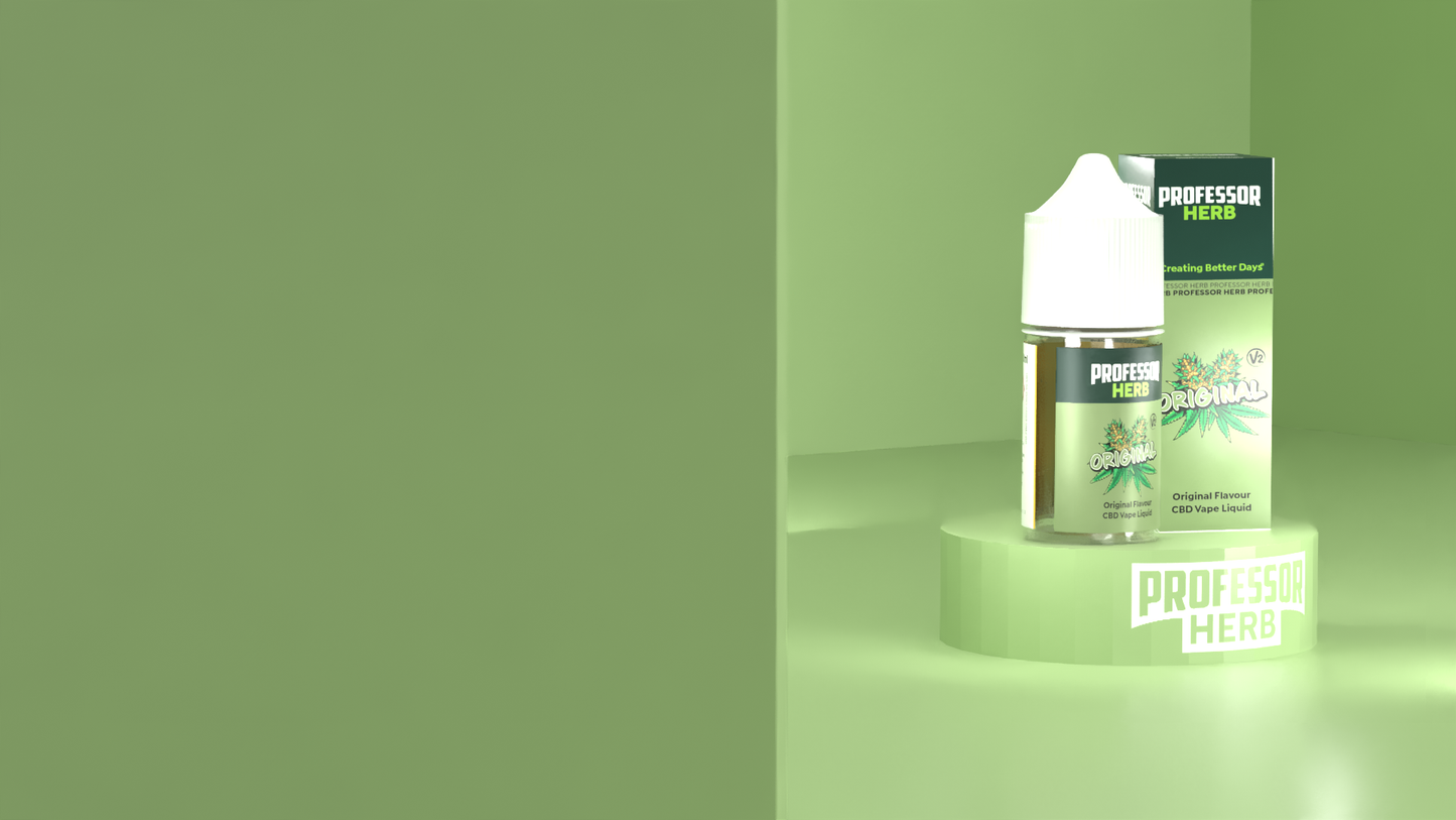 Professor Herb Original V2 1000MG CBD E-Liquid 30ML (10 x 30ML)