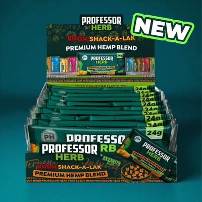 Professor Herb Premium Hemp Blend: Apache Haze - 24g (10 Pack)