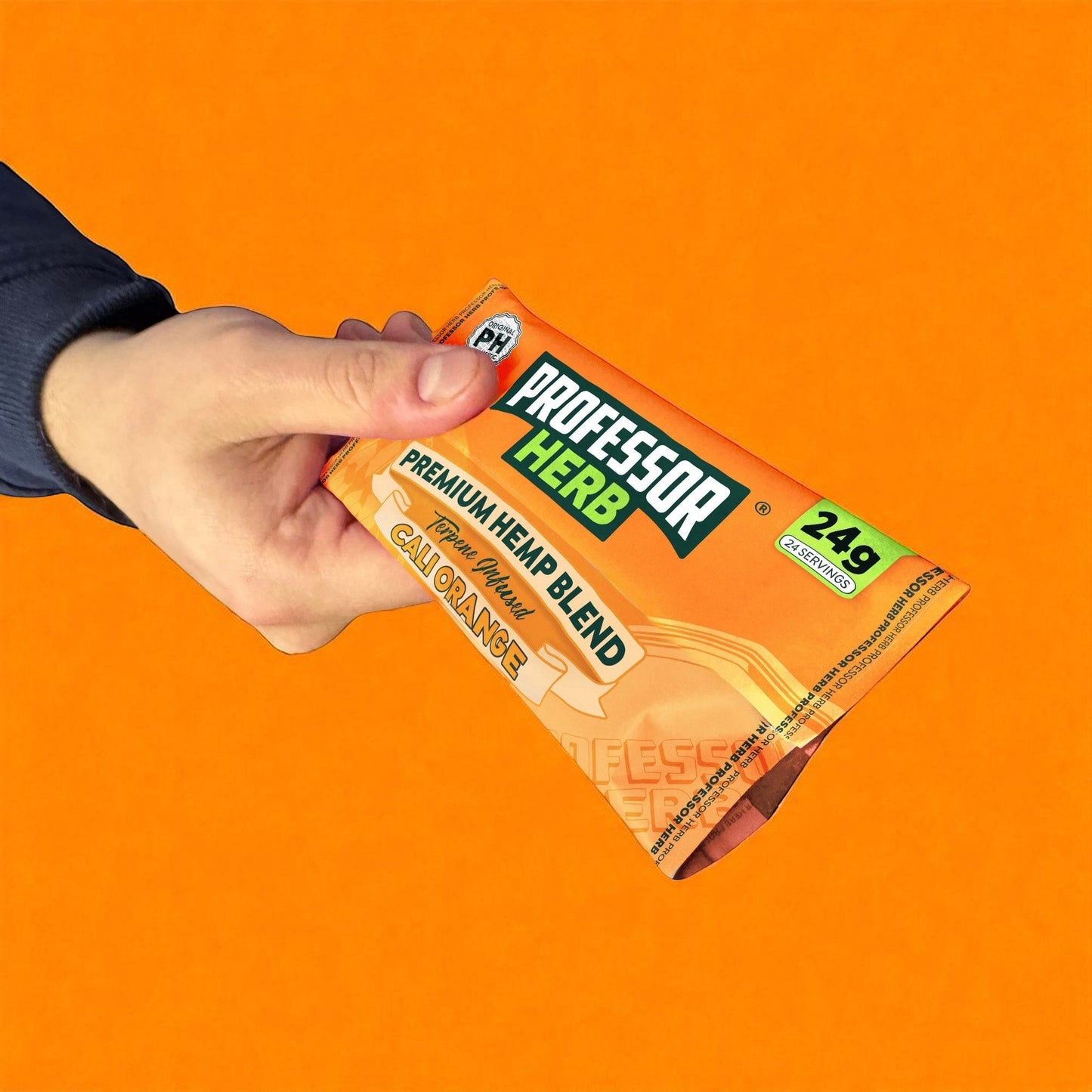 Professor Herb Premium Hemp Blend: Cali Orange - 24g (10 Pack)