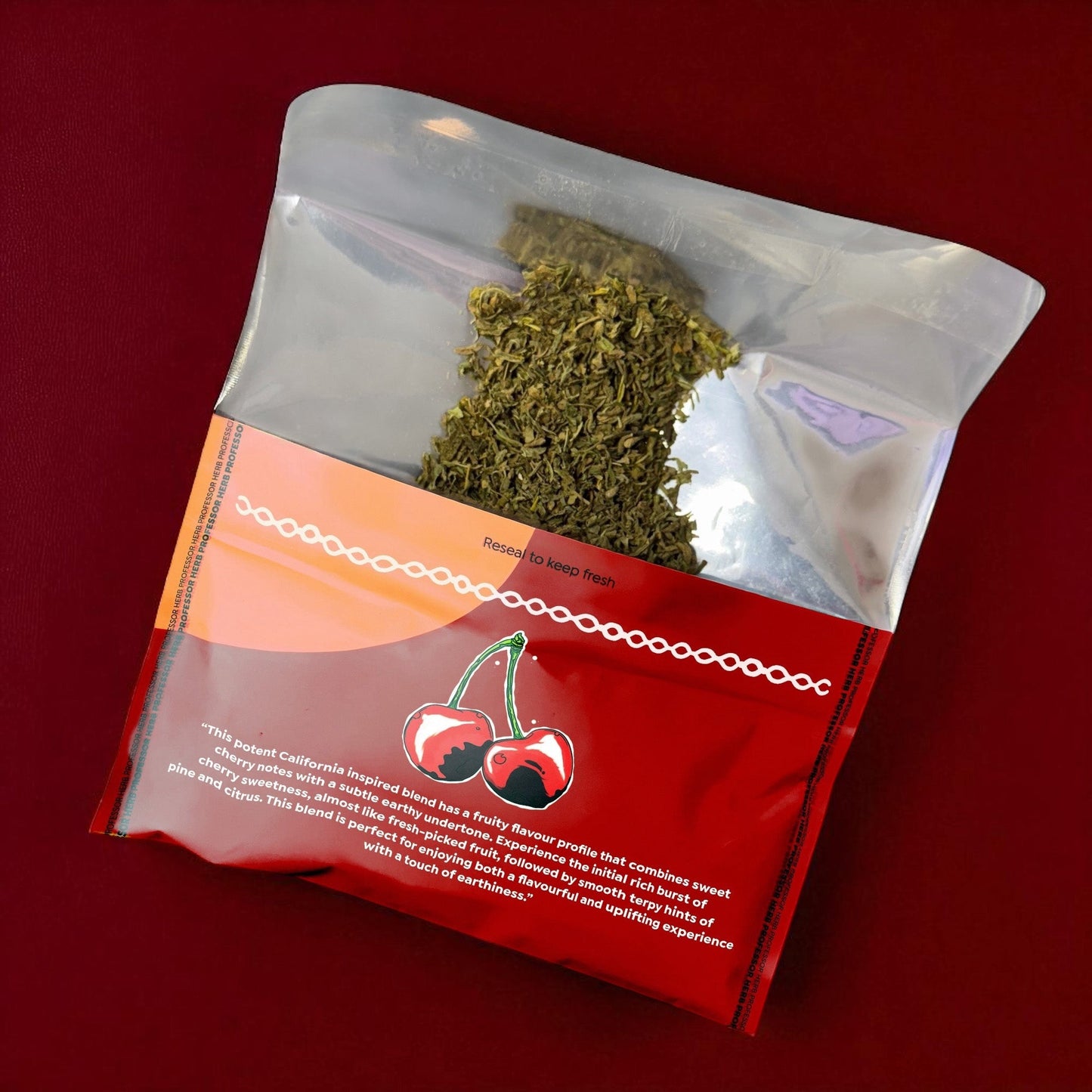 Professor Herb Premium Hemp Blend: Cherry Bomb - 24g (10 Pack)