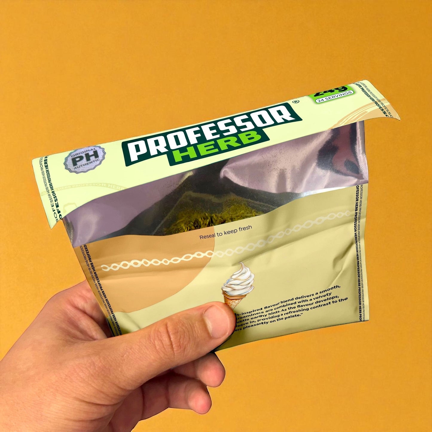 Professor Herb Premium Hemp Blend: Gelato #41 - 24g (310 Pack)