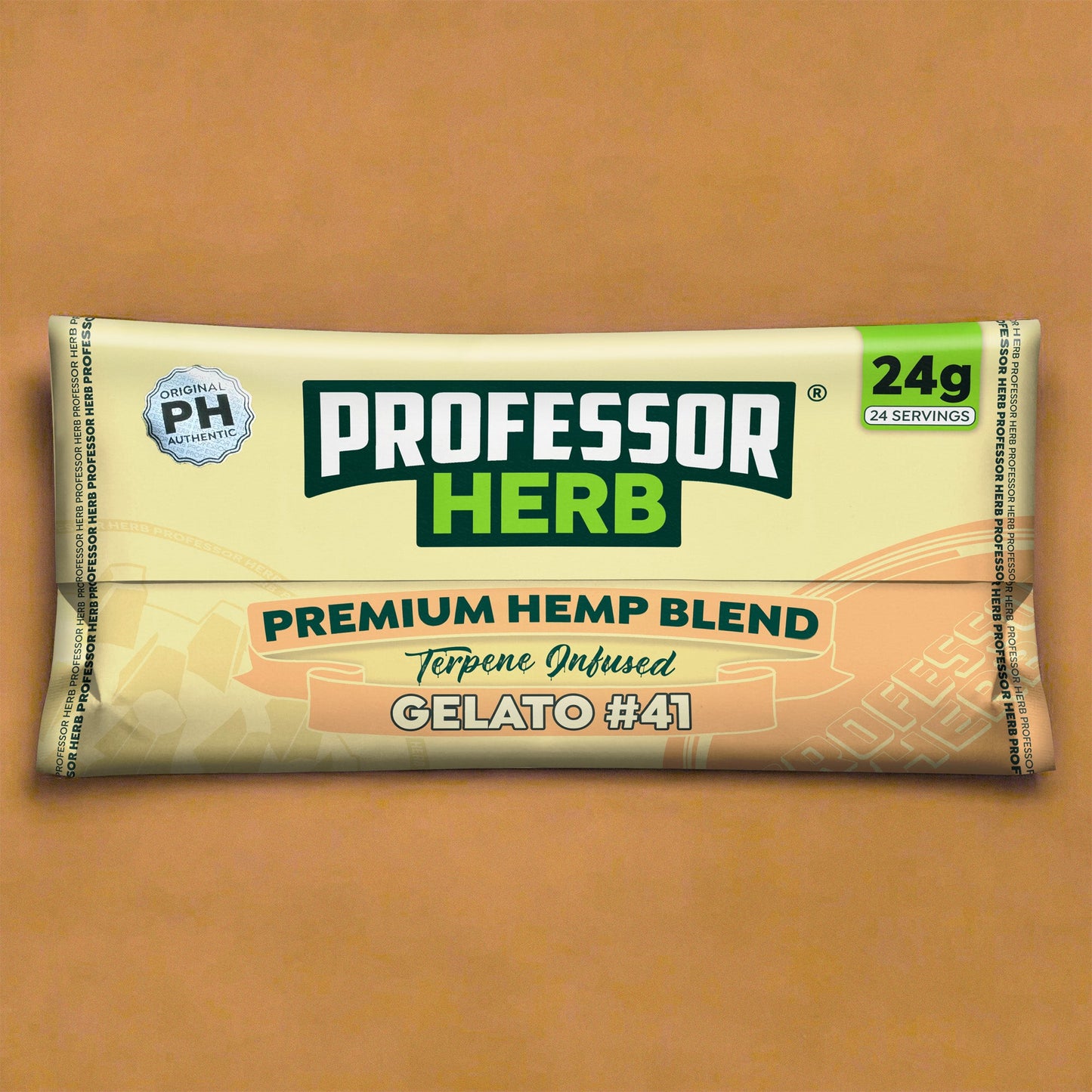 Professor Herb Premium Hemp Blend: Gelato #41 - 24g (310 Pack)