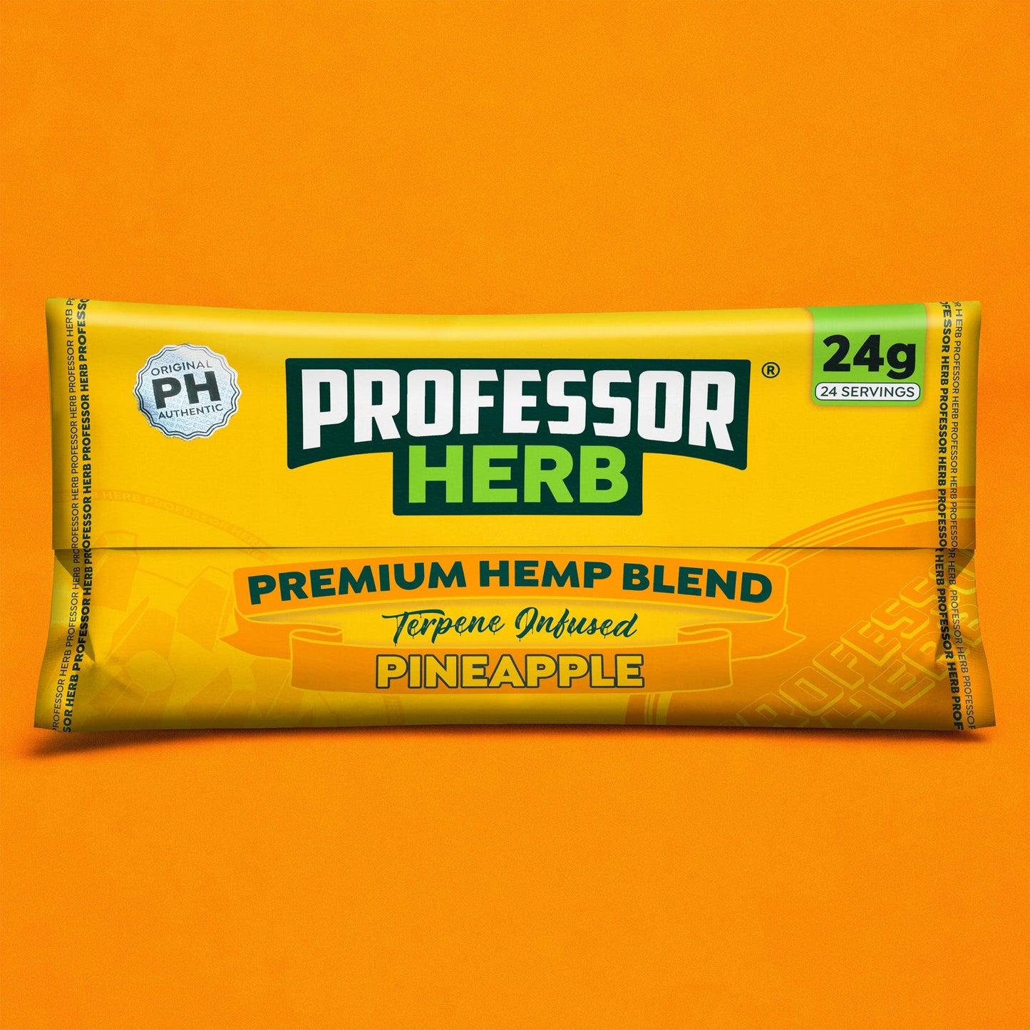 Professor Herb Premium Hemp Blend: Pineapple - 24g (10 Pack)