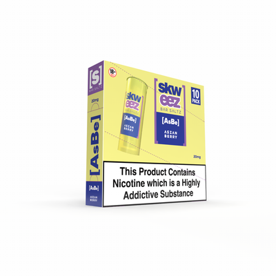 SKWEEZ Nic Salts: Asian Berry - 20mg (10 Pack)