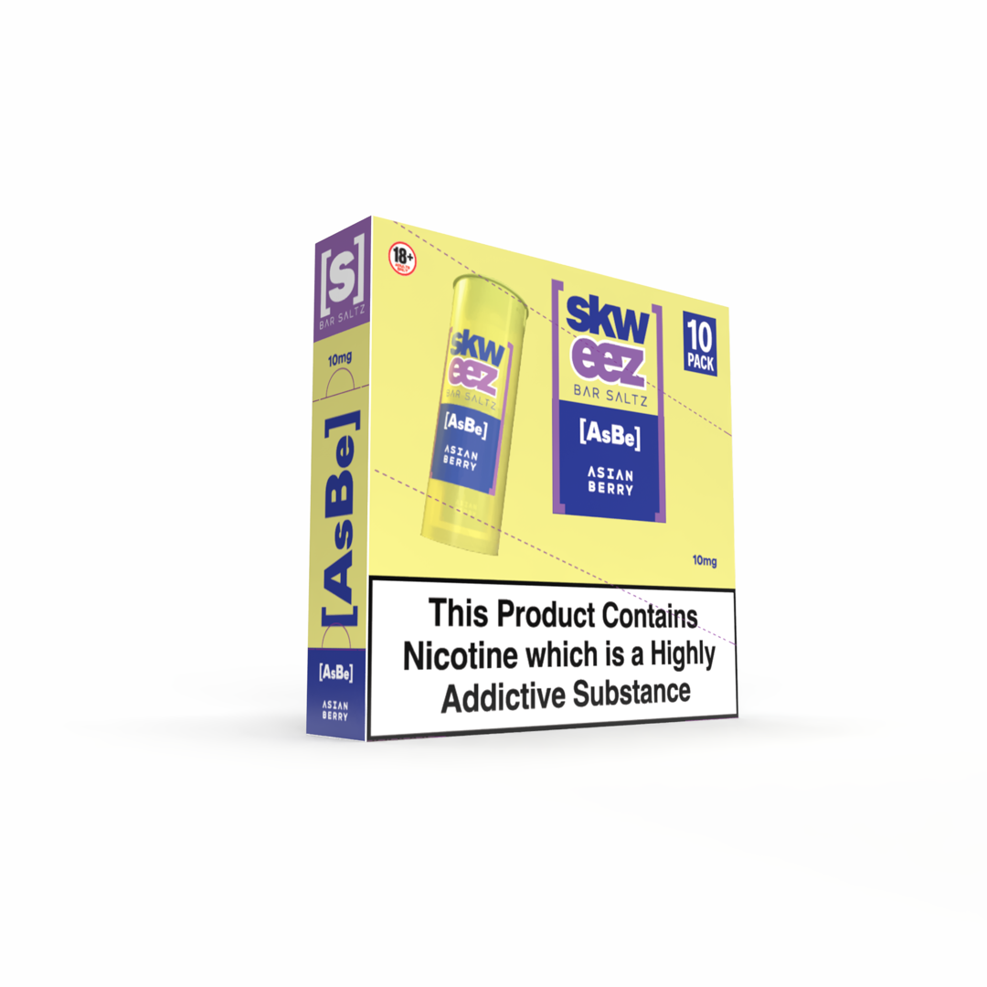 SKWEEZ Nic Salts: Asian Berry - 10mg (10 Pack)
