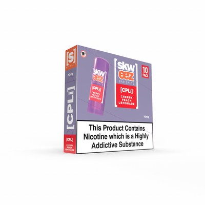 SKWEEZ Nic Salts: Cherry Peach Lemonade - 10mg (10 Pack)