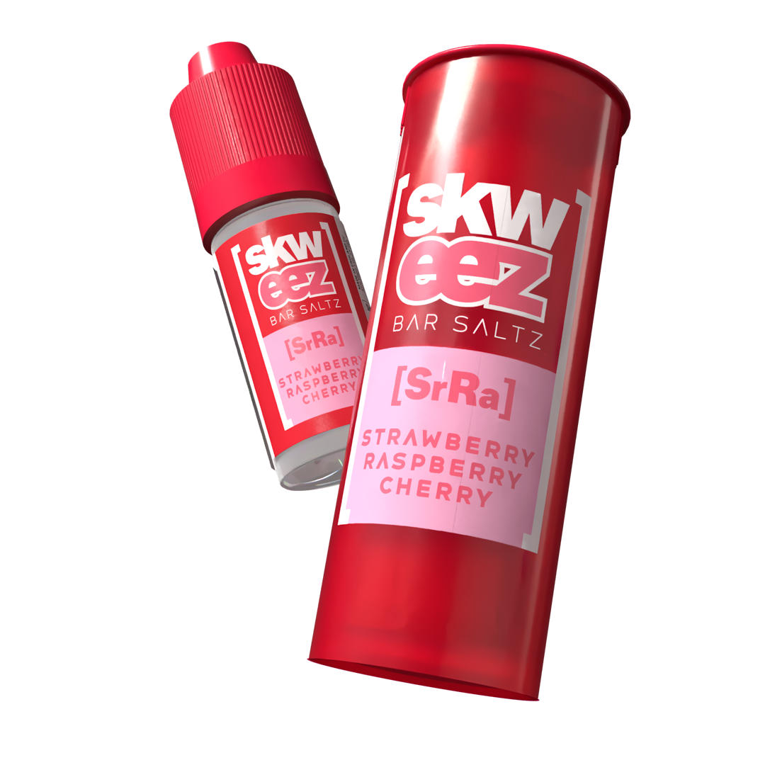 Skweez Nic Salts 20Mg Strawberry Raspberry Cherry 20Mg