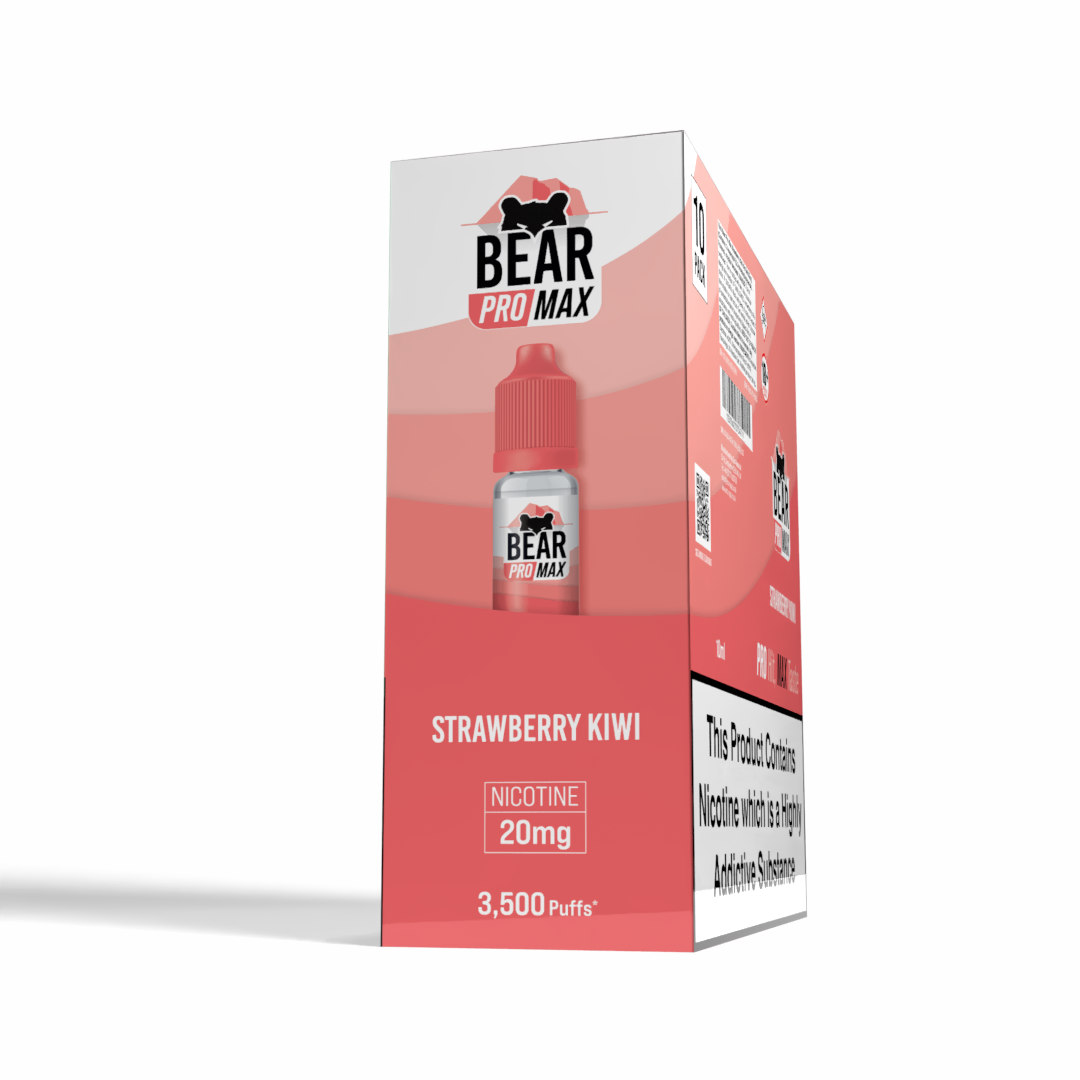 BEAR Pro MAX Salts: Strawberry Kiwi - 10mg (10 Pack)